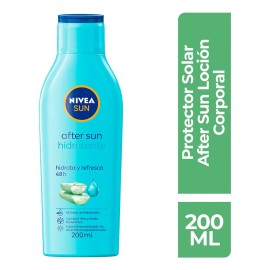 Crema Hidratante Nivea After Sun Aloe Vera 200ml Vitamina Ácido Hialurónico