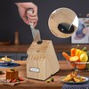 Kuisine Premium Sharp Knife Set,High Carbon Stainless Steel Ergonomic Handle,Knife