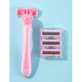 tienda chin Rastrillo Afeitar Hombre Mujer Con 6 Navajas Y 3 Cartuchos