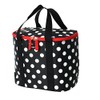 ハンナフラ(Hanna Hula) 保温保冷バッグ ポルカブラック