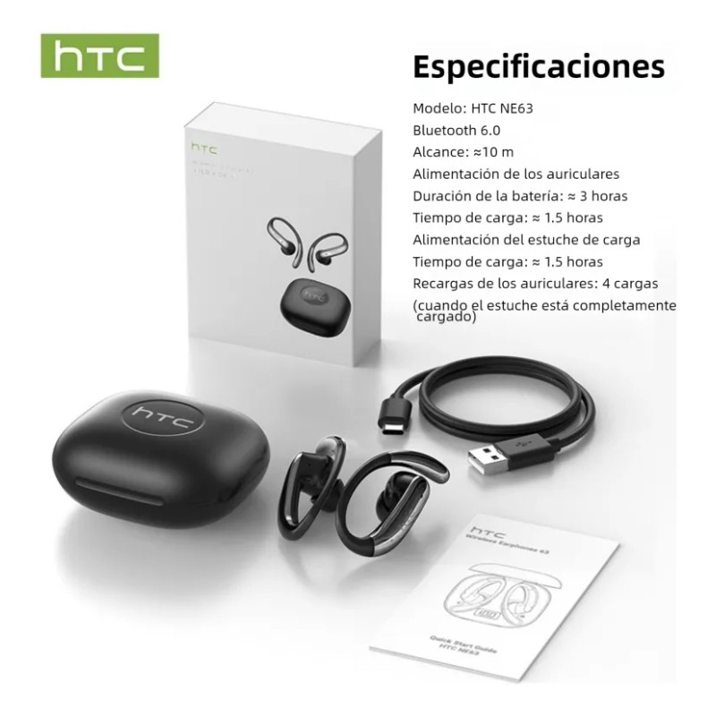 Audfonos In-ear Ai Traductores Htc Ne63 Soporta 135 Auriculares Traductor