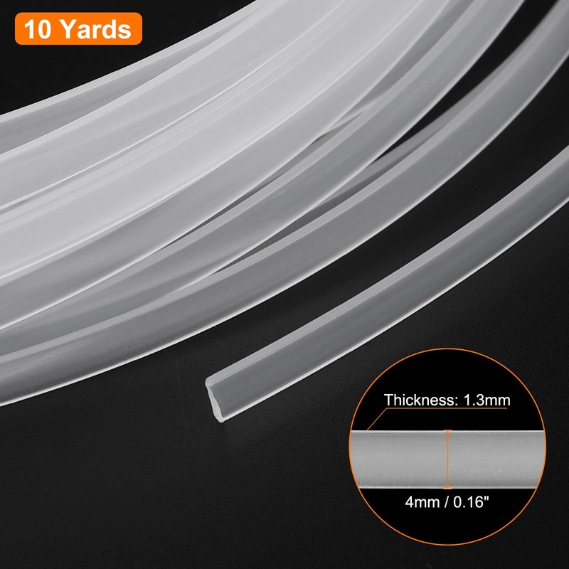 sourcing map Boning for Sewing 1 Roll 4mm x1.3mm x10Yards