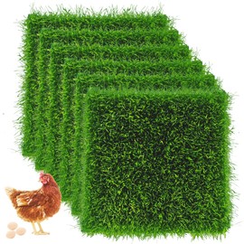 Cynrikah Nesting Pads for Chicken Coop, Nesting Box Pads 6PCS 12"×12"×1.2" Nesting Box Pads for Chickens, Nesting Pads for Laying Eggs, Reusable Nesting Pads for Chicken Coop/Chicken Nesting Box