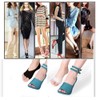 Angzhili Women's 5 Finger Foot Cover Socks, Open Finger Socks,
