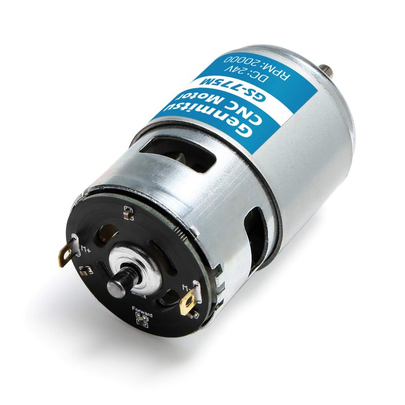 Genmitsu GS-775M Micro DC 24V 20000RPM 775 Motor, Double Ball