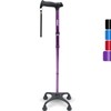 Rehand Quad Cane, Walking Cane with Ergonomic Handle Ever and