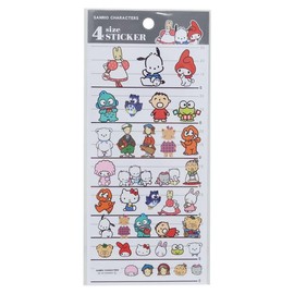 Sanrio Characters [Sticker Sheet] 4 Size Sticker 4 Size STICKER/2 Sanrio