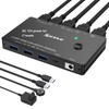 HDMI USB 3.0 KVM Switch for 2 Desktop or 2