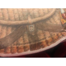 Heartprint Vtg NEW Bible Verse FISHING CREEL NOTE PAD 4X5 Notepad Flies DAD Desk Sealed