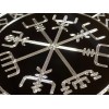Diamond Etched Products Engraved Viking Runes Vegvisir Compass Car Tag