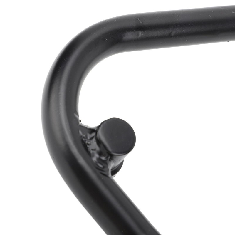 Motorcycle Side Bag Bracket Easy Install Black 16mm Welded Pipe