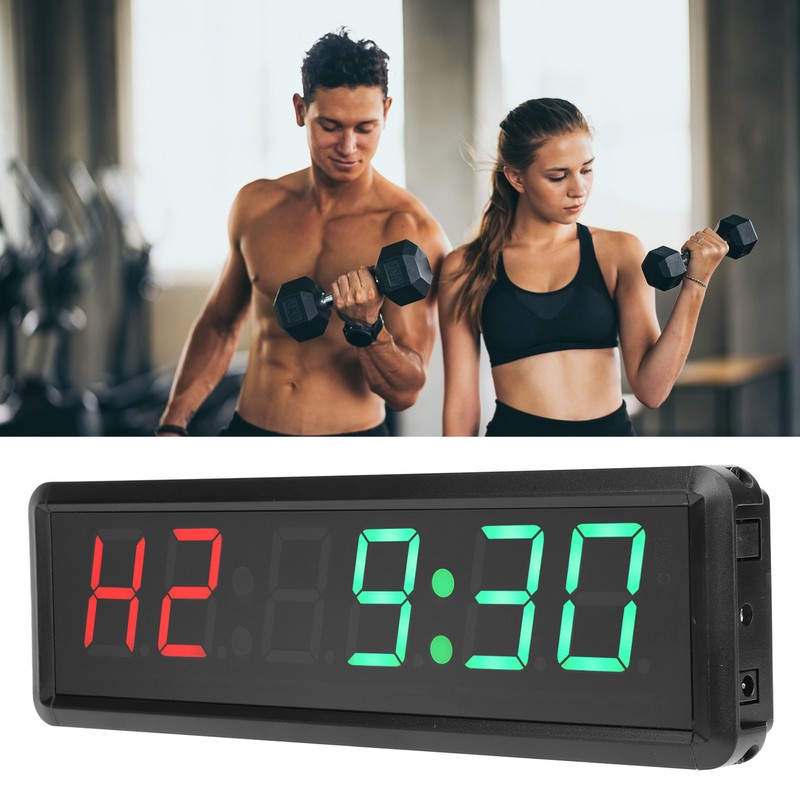 1.8in LED Digital Timer with Remote Control Countdown Interval Clock