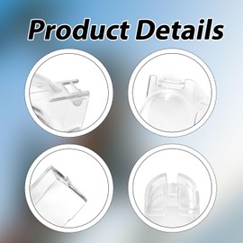 Gimbal Protector Gimbal Cover, Gimbal Lock Camera Lens Cover Anticollision Protection Scratch-Resistant Guard Cover Compatible with DJI Mavic Pro Drone Accessories (Clear)