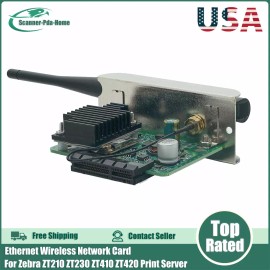 compatible with Zebra Ethernet Wireless Network Card for Zebra ZT210 ZT230 ZT410 ZT420 Print Server-s