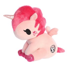 Aurora® Enchanting ©Tokidoki Bellina Stuffed Animal - Bright & Colorful Design - Showpiece Plush - Pink 10 Inches