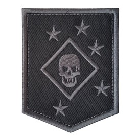 ACU Subdued USMC Raiders Marines MARSOC Morale Tactical Embroidery Fastener Patch