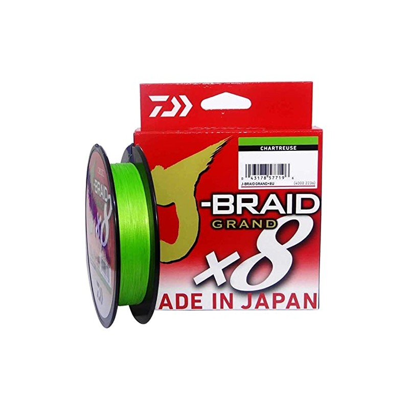 Daiwa J-Braid Grand X8E 0.10mm-135m CH