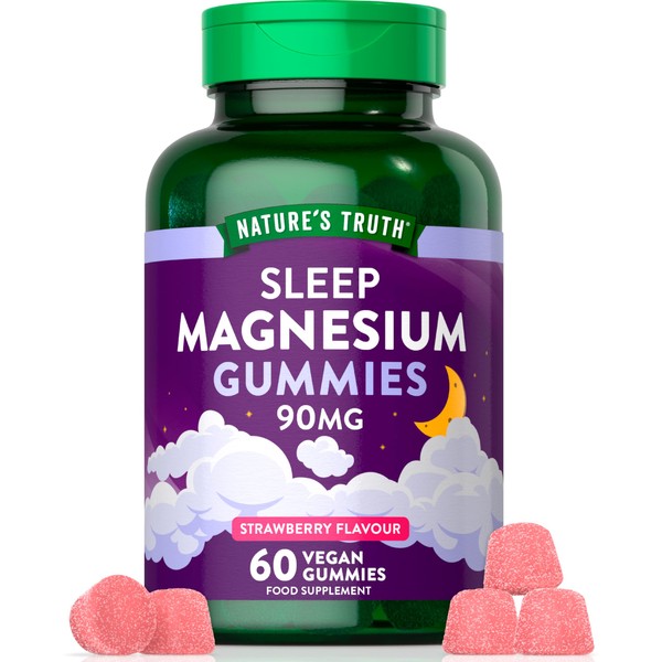 Magnesium Gummies | Magnesium Citrate with Vitamin C | 60