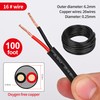 16 Gauge Electrical Wire 2 Conductor,16 AWG Electrical Wire Stranded