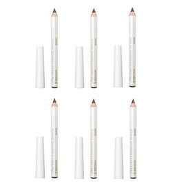 Shiseido Eyebrow Ink Pencil, Brown, Set of 6