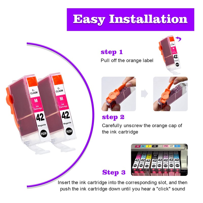 ARTITECH CLI-42 M Pixma Pro-100 Compatible Ink Cartridges Replacement for