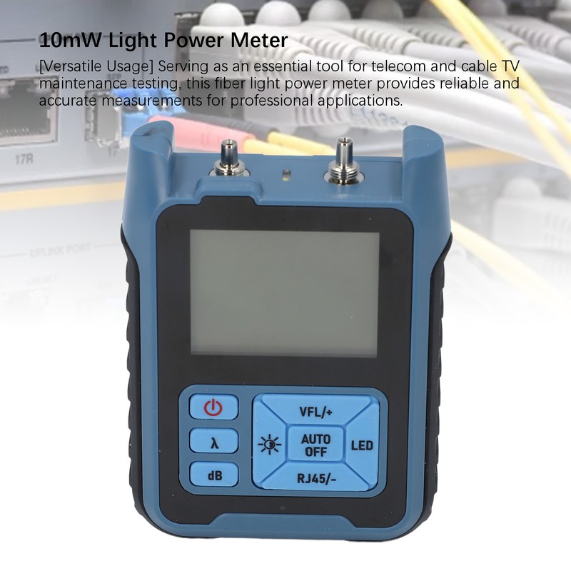 Optical Fiber Power Meter 850 To 1650nm ‑70 To +10dbm