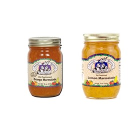 Amish Wedding Lemon Marmalade 18oz + Orange Marmalade 18oz