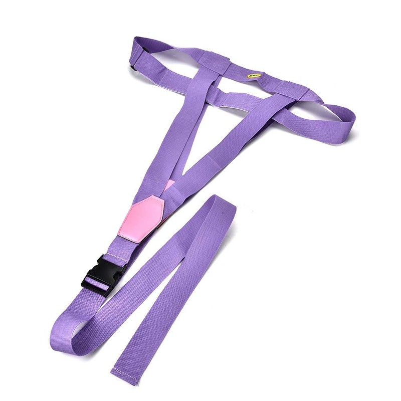 Elderly Patient Wheelchair Belt Band Adjustable Safety Harness Strap Purple