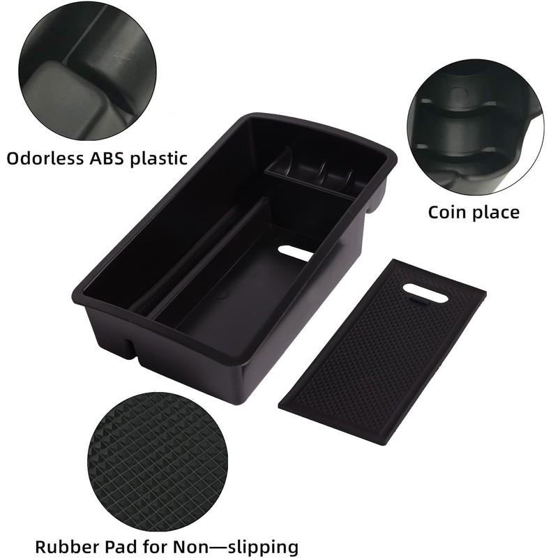 Storage Box Organiser Centre Console Armrest For A udi A3