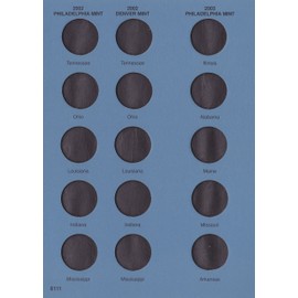 ISBN 1-58238-111-9, UPC 9 781582 , 2002-2005 QUARTER WHITMAN No 8111 ALBUM 16/52