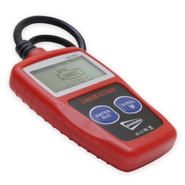 Streetwize - Multilingual OBDII Vehicle Diagnostic Code Reader | OBD2 Reader with Large Clear LCD Display | Fault Clearer | Emission Fault Reader | Engine Management Reader| Includes Code Book (SWOB4)