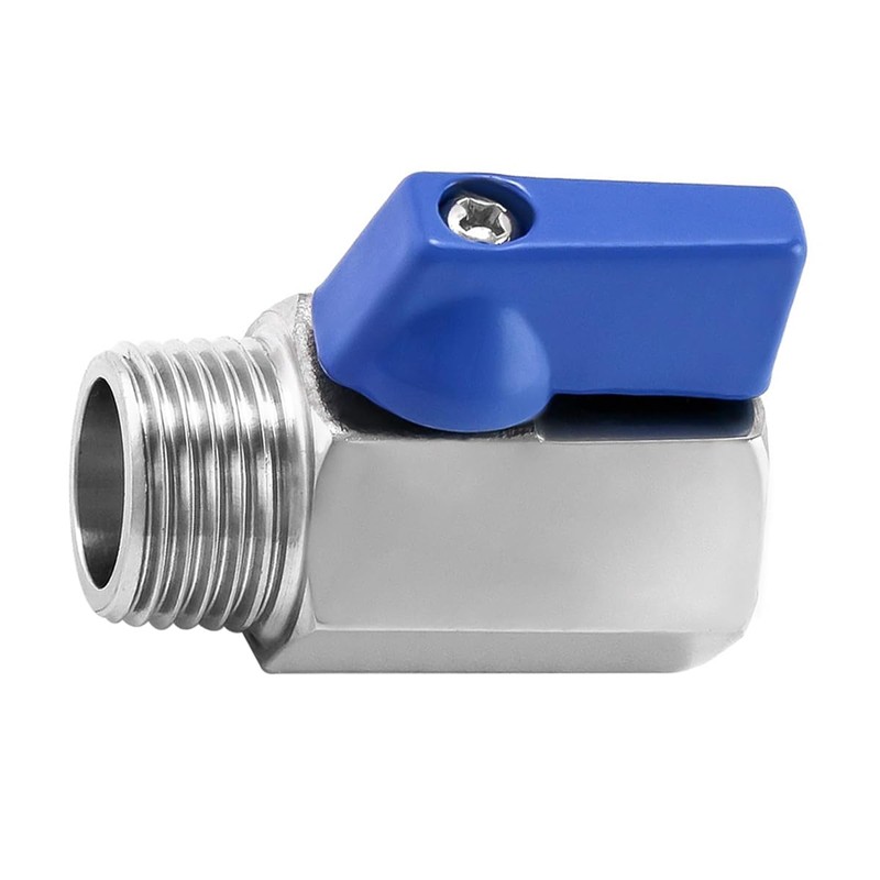Tiardey Mini Ball Valve Stainless Steel Mini Ball Valve PN63