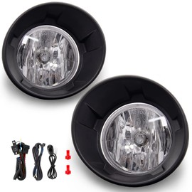 RAPOOSANS Juego de luces antiniebla de conducción para Chevy Camaro 2010-2013 de repuesto con bombillas H16 de 12 V 19 W, interruptor y kit de cableado