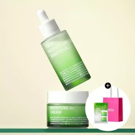 ISOI [아이소이]속보습 100시간 세트 (모이스춰 닥터 크림 35ml + 앰플 40ml) [ISOI] 100 Hour Deep Moisture Set (Moisture Doctor Cream 35ml + Ampoule 40ml) [CP001]
