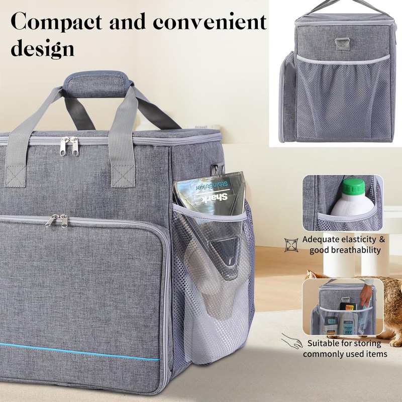 TXIYEAN Portable Storage Bag Compatible with Shark StainStriker Cleaner Machine,Storage