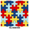 Popfunk Autism Awareness Puzzle Pieces 1-Ply Reusable Face Mask Covering