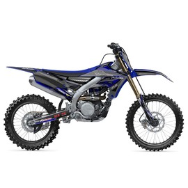 2018-2022 YZ 450 F Surge Black Senge Graphics Complete Kit with Rider I.D. Compatible with Yamaha