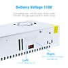 Hosyond 12V 50A 600W Universal Power Supply AC 110V/220V to