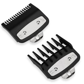 0.5 Clipper Guards for Wahl, Ancable Cordless Clipper Cutting Guards for Wahl 0.5, 1.5 with Metal Clip 1/16 Inch and 3/16 Inch (1.5 and 4.5mm) for Wahl Clippers