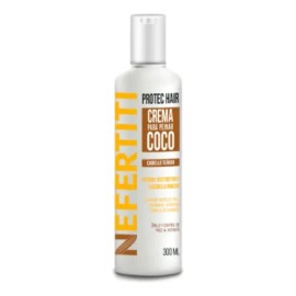 Crema Para Peinar Coco Cabello Teñido 300ml Nefertiti                                                                                                 