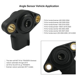 38800-HR3-A21, Angle Sensor for Honda Rancher 350 420, for Honda Foreman 450 500, for Honda Pioneer 1000 1000-5, for Honda Recon 250