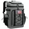Maelstrom 36L Large Capacity Insulated Cooler Backpack, Grey, 21" x