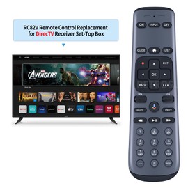 WDZP New Remote Control Replacement fit for DirecTV AT&T TV Now RC82V 2nd Generation Gemini Stream C71KW-200 & C71KW-400 Osprey Receiver Set-Top Boxes