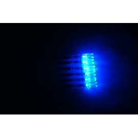 Jiexi Hwyp Automatically Lighted Led Nocks for Inner Diameter 6.3 mm Compound Bow Arrows GT Size Pack of 6 (blue)