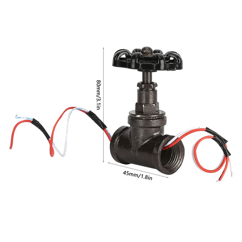 Table Pipe Lamp Switch, Iron Steampunk Lamp Switch, Vintage Steampunk