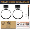 SOULWIT Headphones Broken Hinge Swivel Fix Linking Connectors Repair Kit