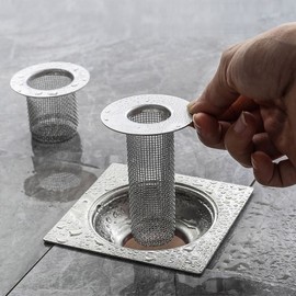 Bathroom Drain Hair Catcher & Strainer M13128 2.5x4 7ea