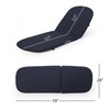 Christopher Knight Home Caspar Outdoor Water Resistant Chaise Lounge Cushions,