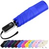 Lejorain Collapsible Mini Umbrella Backpack - Auto Open Close Flat