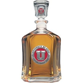 Utah Utes Capitol Decanter